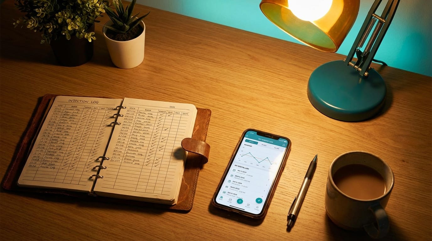 Testosterone Injection Log: How to Track Your TRT Like a Pro (Without Spreadsheets)