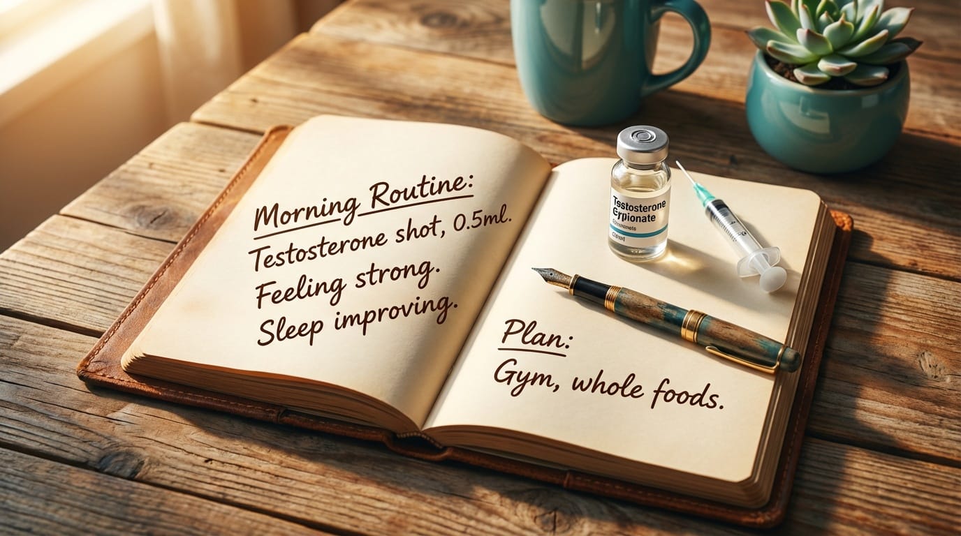 TRT Diary: How to Track Your Testosterone Journey (Without Losing Your Mind)